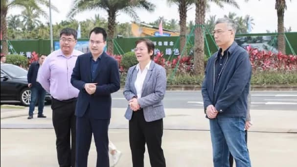 海南省副省长谢京现场调研
